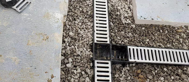 Storm Water Trench Drain Repair in Strathcona, Hamilton